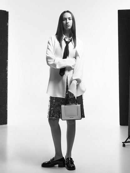 CHARLES & KEITH Exclusive | Mini Daylla Tote Bag - Cream