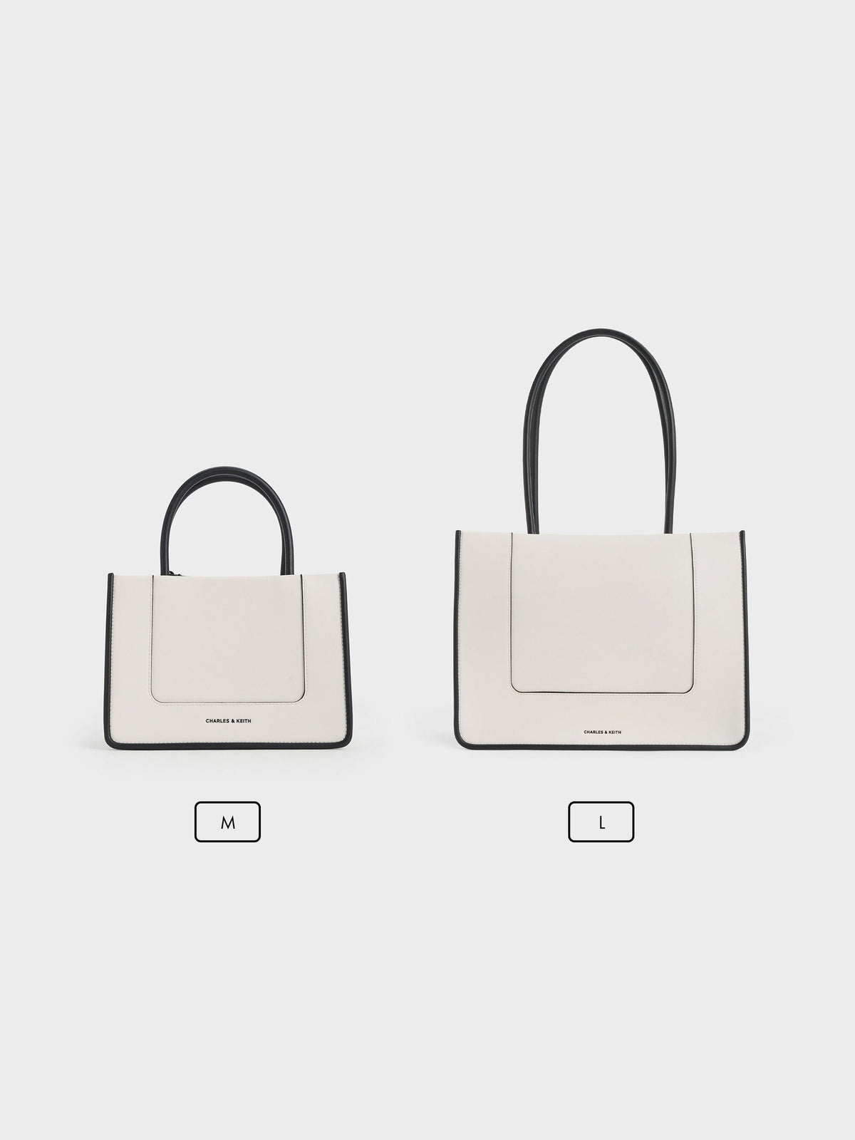 CHARLES & KEITH Exclusive | Mini Daylla Tote Bag - Cream