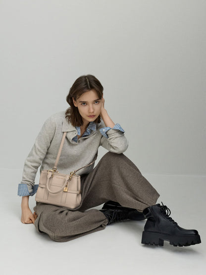 CHARLES & KEITH Smart Buy | Mini Scottie Tote Bag - Taupe