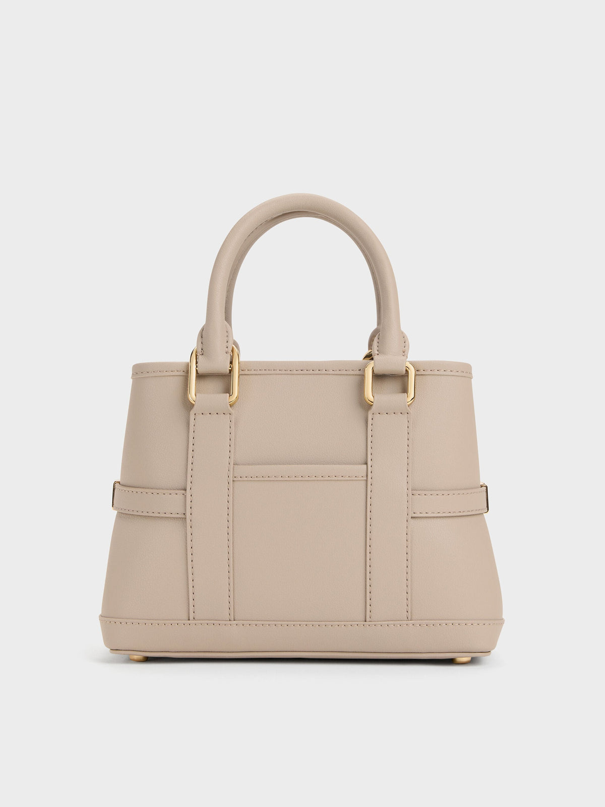 CHARLES & KEITH Smart Buy | Mini Scottie Tote Bag - Taupe