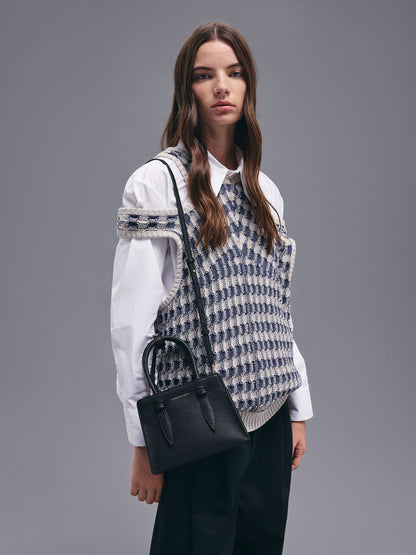 CHARLES & KEITH Discount | Allyn Structured Trapeze Tote Bag - Noir