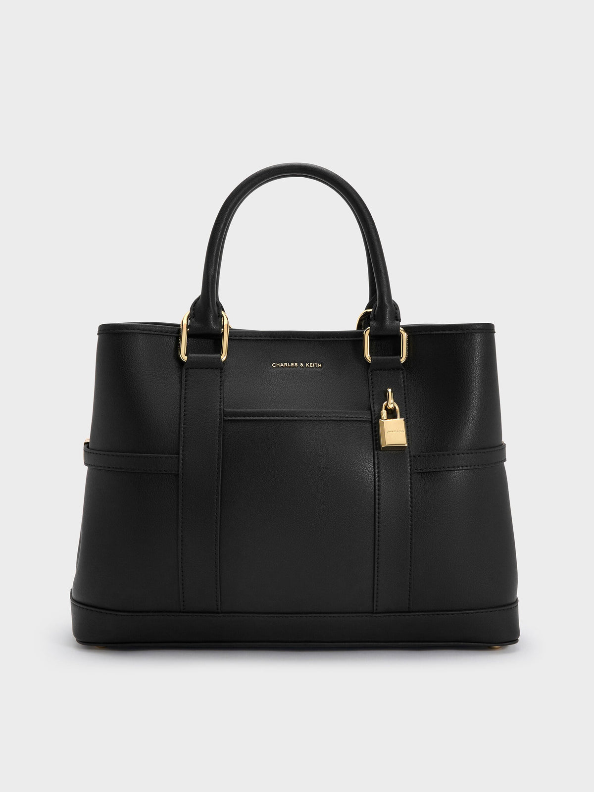 CHARLES & KEITH Value | Scottie Tote Bag - Black