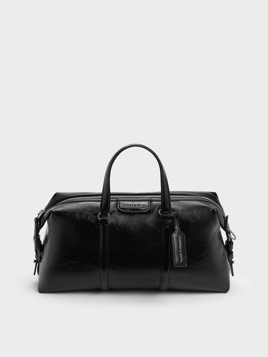 CHARLES & KEITH Latest | Fergie Bowling Bag - Noir