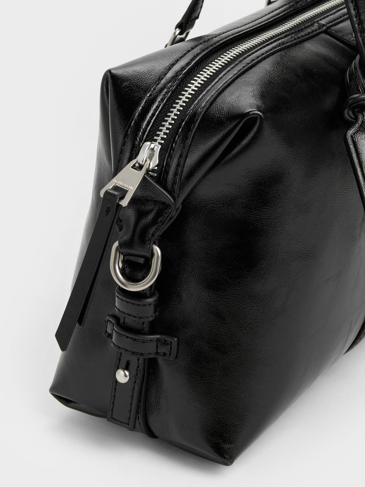 CHARLES & KEITH Latest | Fergie Bowling Bag - Noir