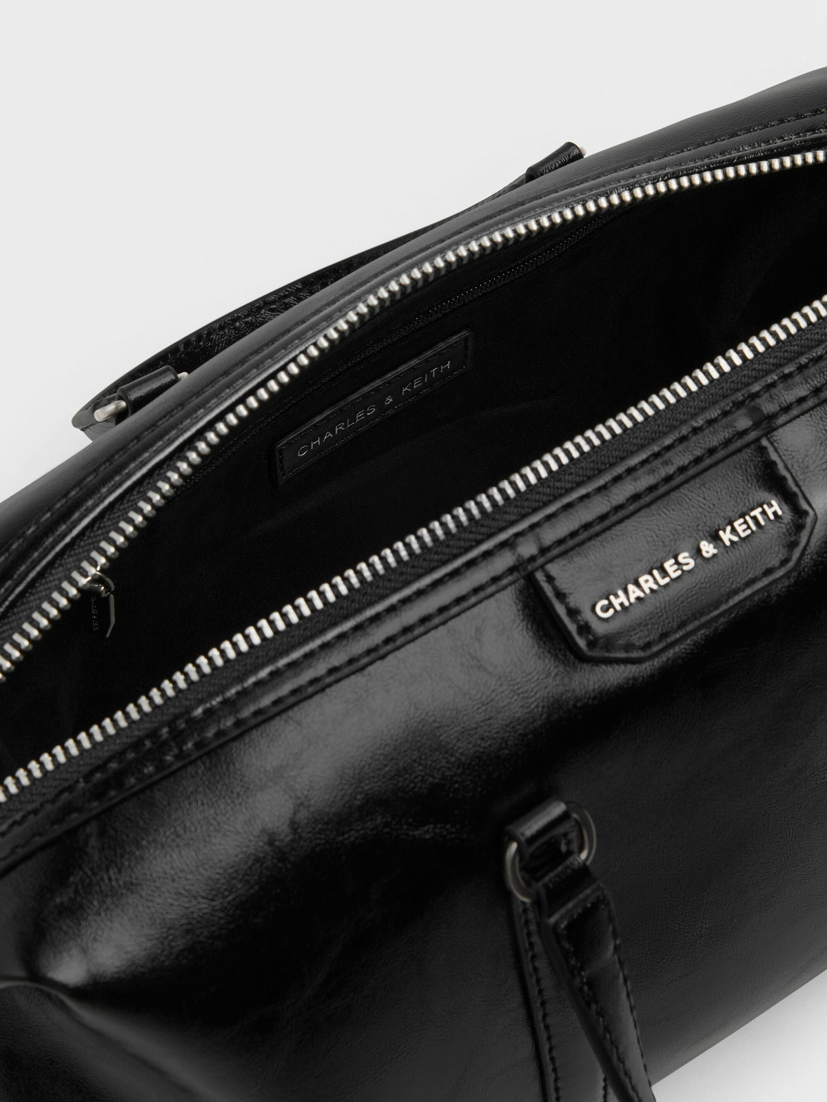 CHARLES & KEITH Latest | Fergie Bowling Bag - Noir