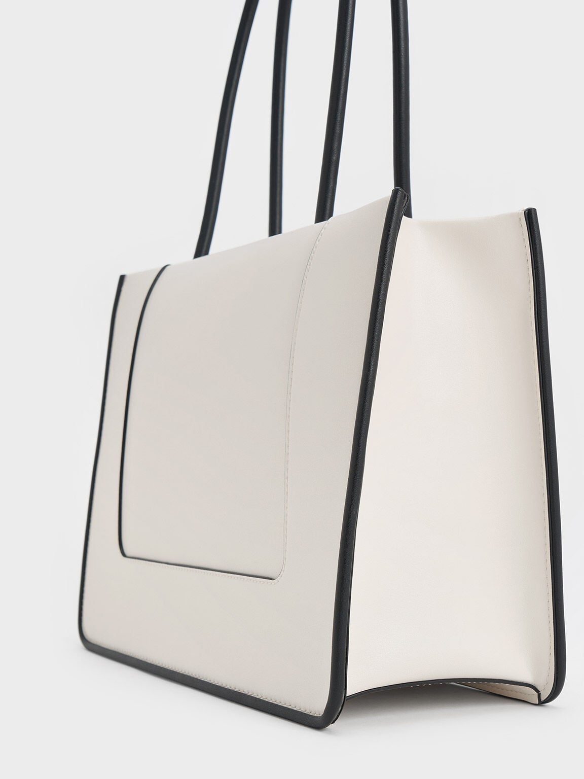 CHARLES & KEITH Quality | Daylla Tote Bag - Cream