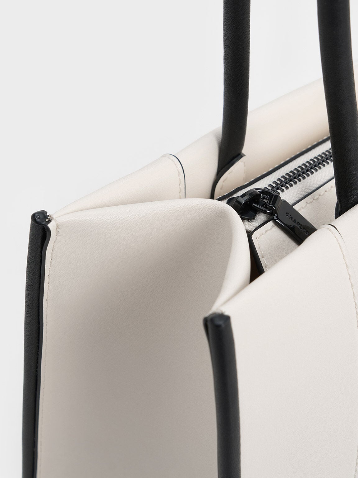CHARLES & KEITH Quality | Daylla Tote Bag - Cream