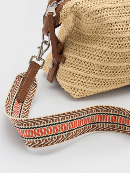 CHARLES & KEITH Latest | Fergie Woven Bowling Bag - Multi