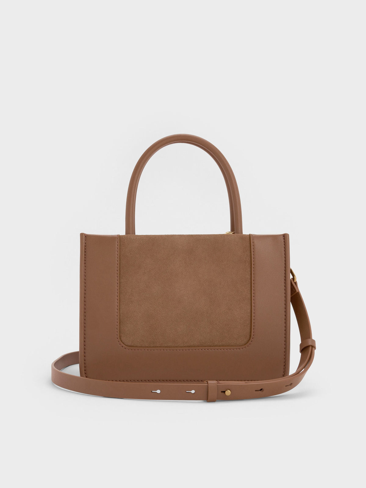 CHARLES & KEITH Hot Sale | Mini Daylla Tote Bag - Mocha Brown