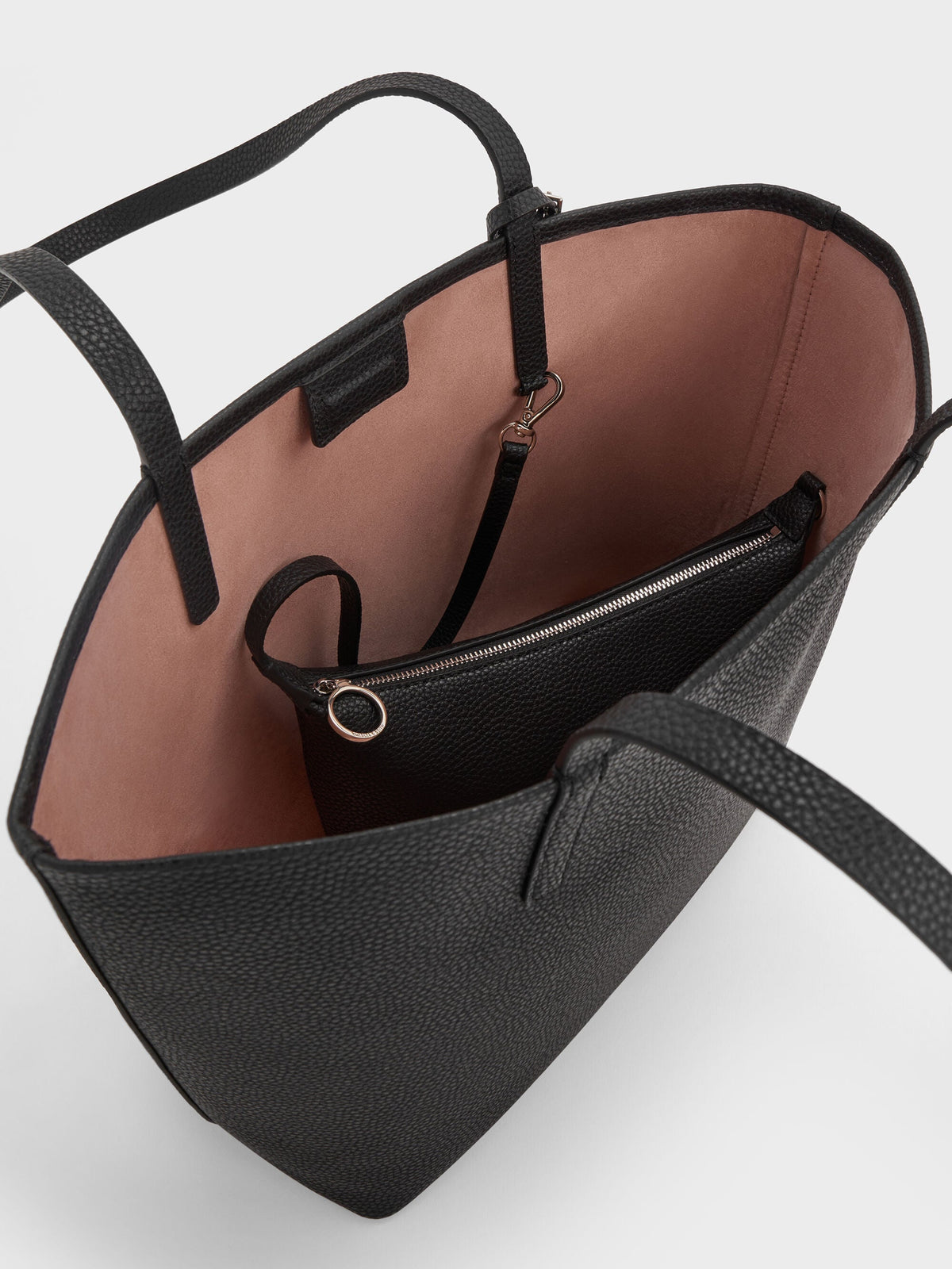 CHARLES & KEITH Trusted | Beryl Tote Bag - Noir