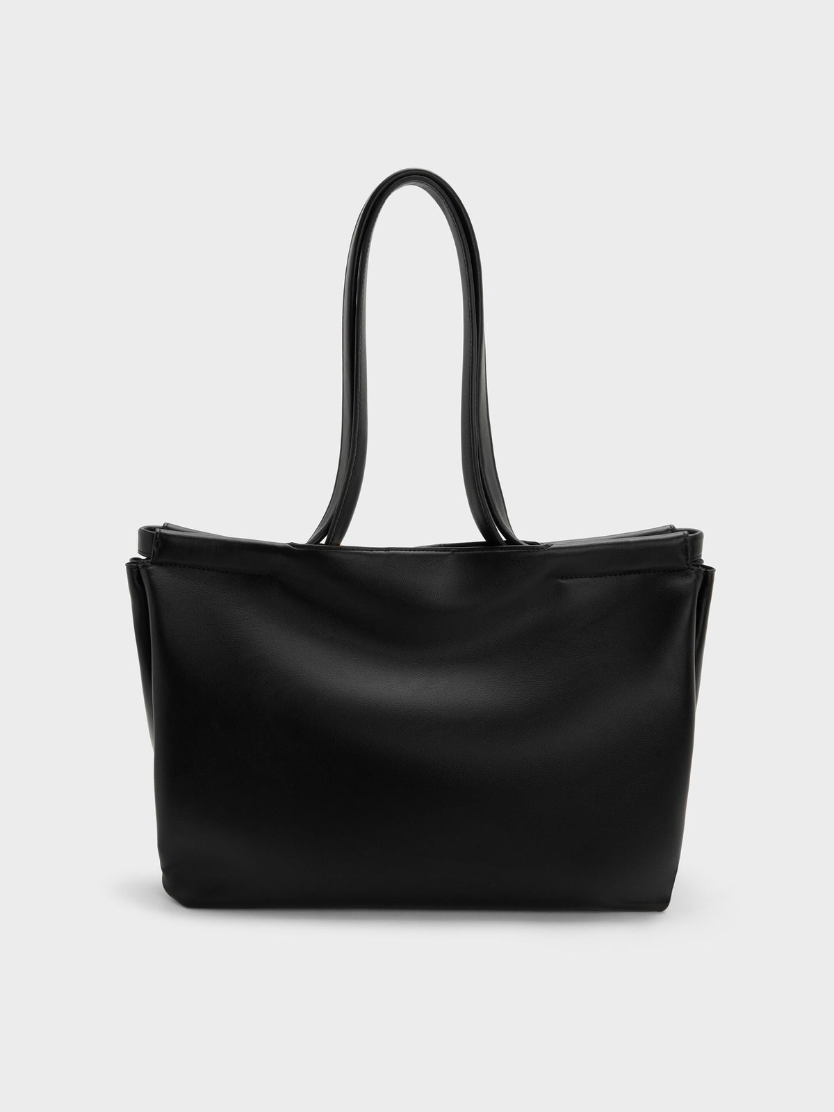 CHARLES & KEITH Special Offer | XL Zephyr Tassel Tote Bag - Black