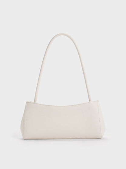 CHARLES & KEITH New | Hazel Bow Panelled Shoulder Bag - Cream
