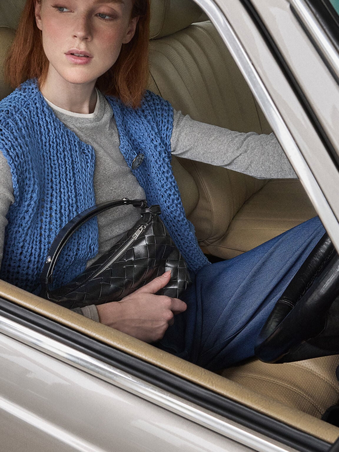 CHARLES & KEITH Great Value | Ivette Woven Shoulder Bag - Noir