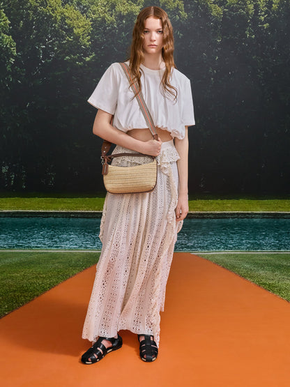 CHARLES & KEITH Popular | Ivette Raffia Woven Shoulder Bag - Multi