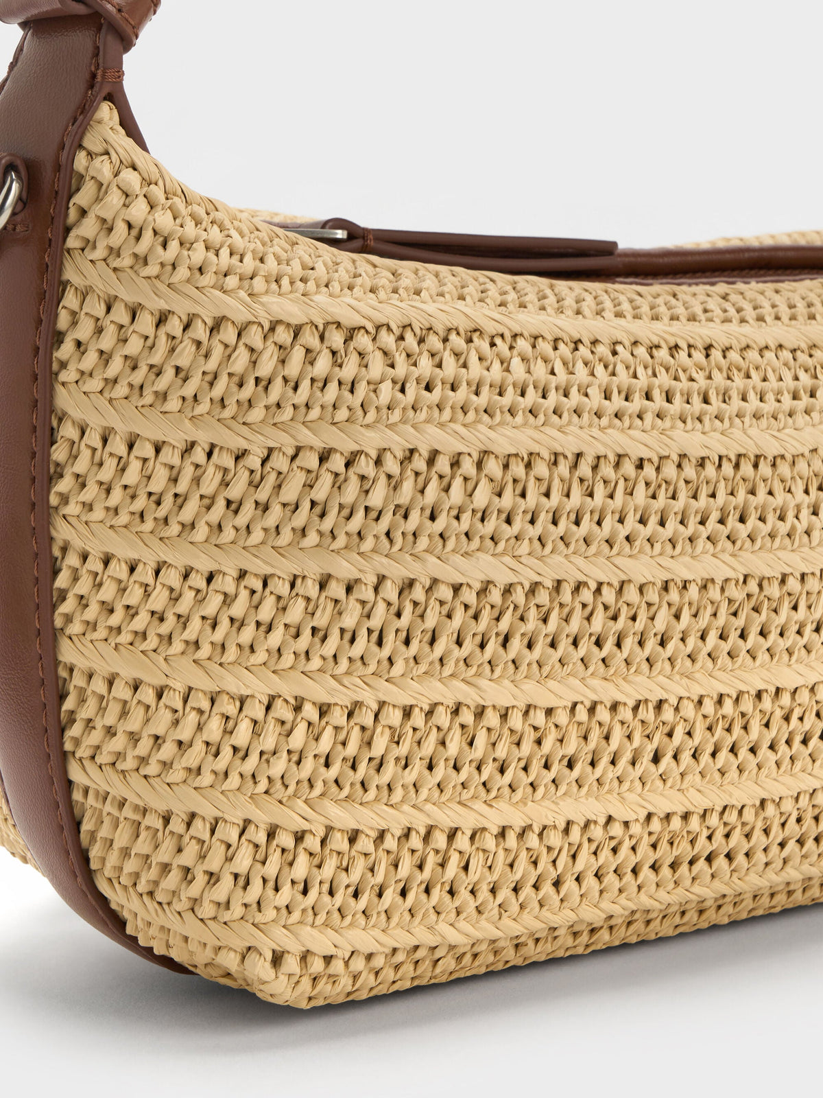 CHARLES & KEITH Popular | Ivette Raffia Woven Shoulder Bag - Multi
