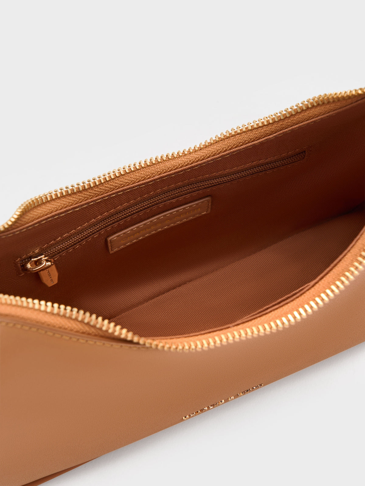 CHARLES & KEITH Hot Sale | Lane Chain-Strap Shoulder Bag - Russet Brown