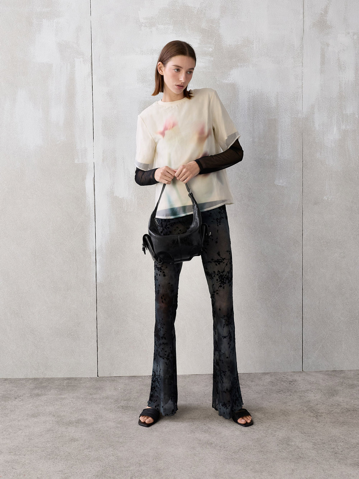 CHARLES & KEITH Special Offer | Bessie Side-Pocket Hobo Bag - Noir