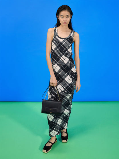 CHARLES & KEITH Latest | Shalia Chain-Strap Shoulder Bag - Black