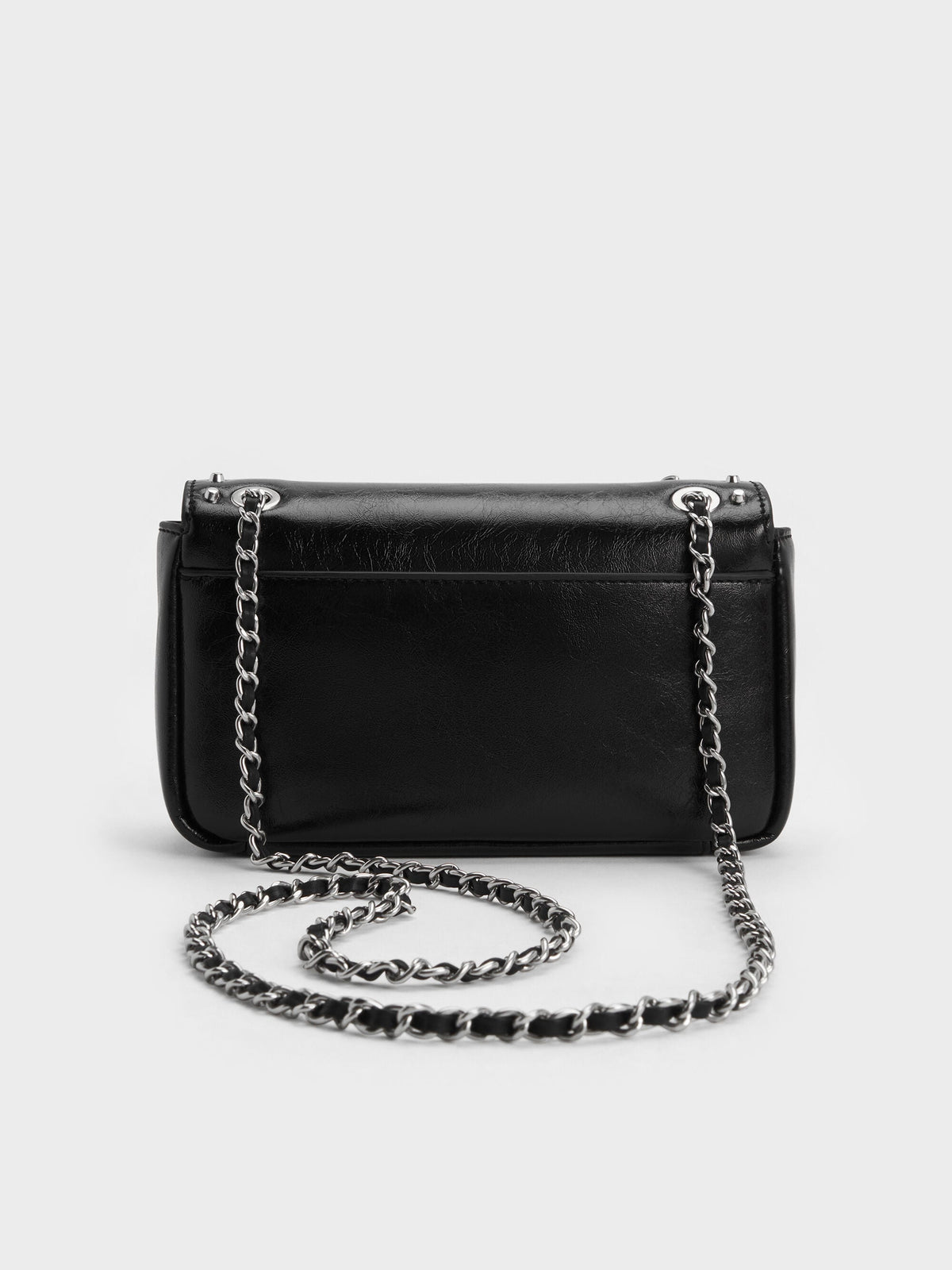 CHARLES & KEITH Trending | Arwen Studded Shoulder Bag - Noir