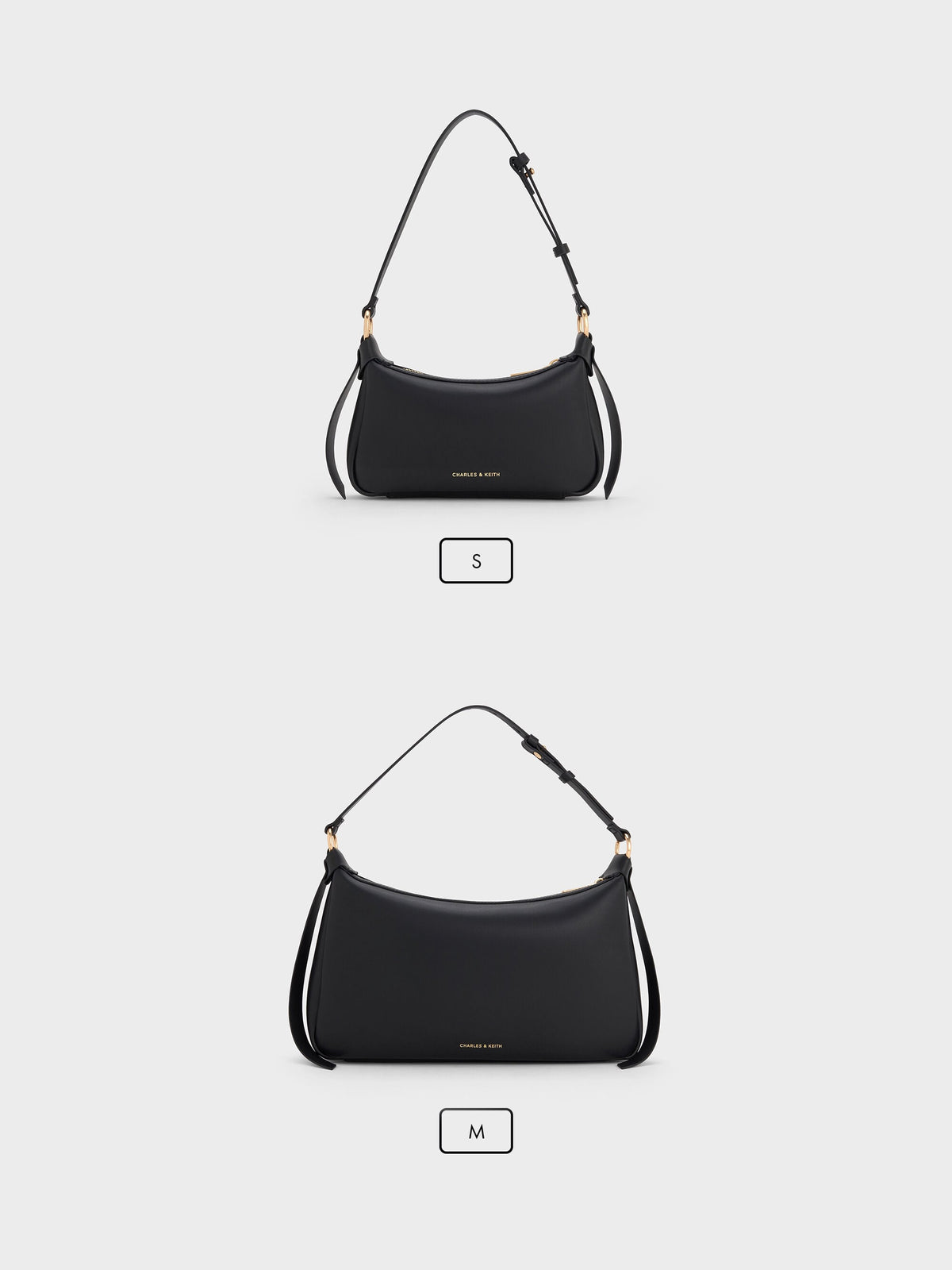 CHARLES & KEITH Deals | Calla Shoulder Bag - Black