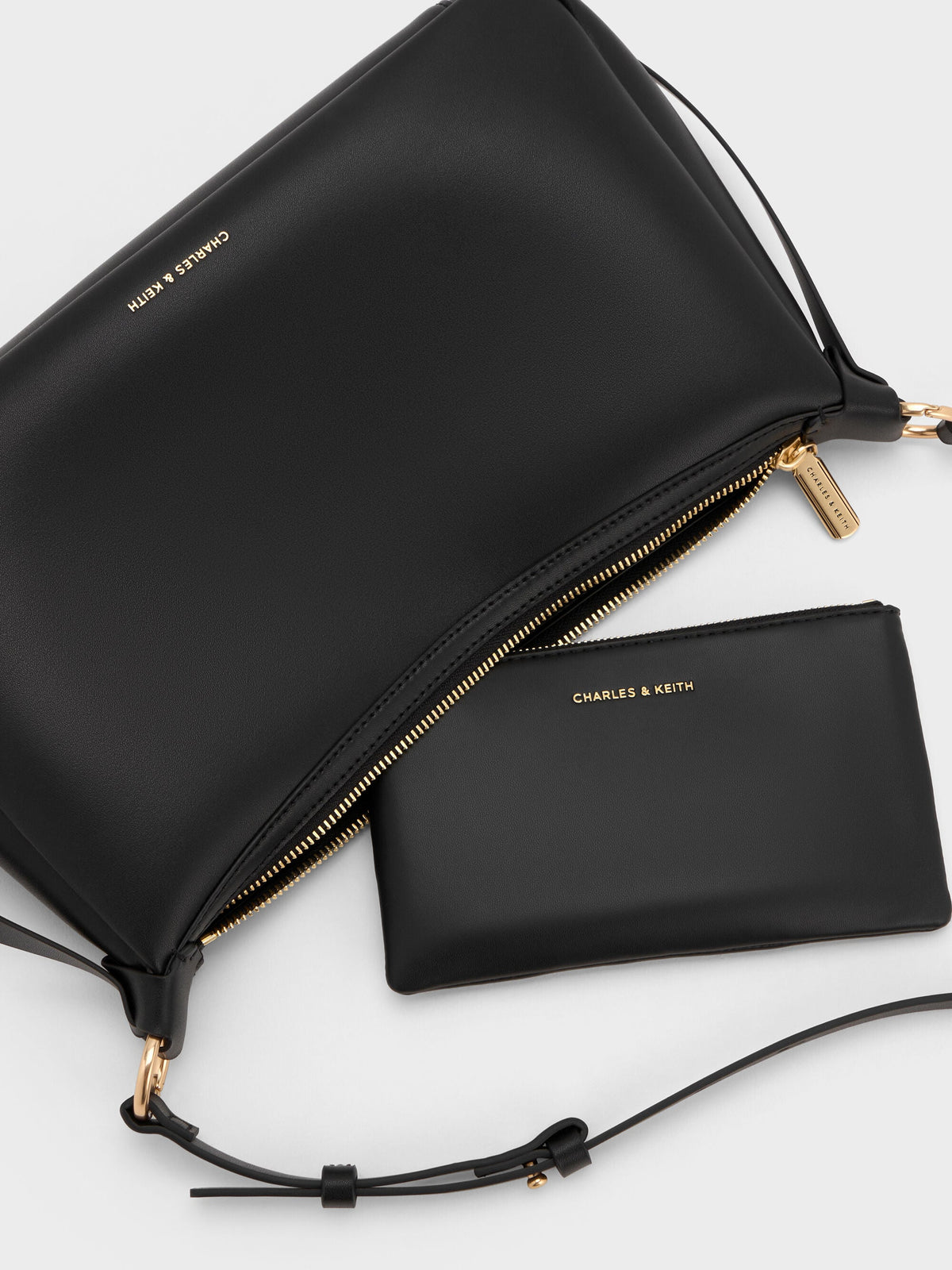 CHARLES & KEITH Deals | Calla Shoulder Bag - Black