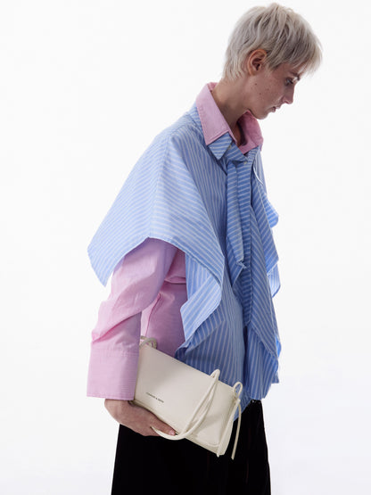 CHARLES & KEITH Essential | Hazel Bow Shoulder Bag - Meringue White