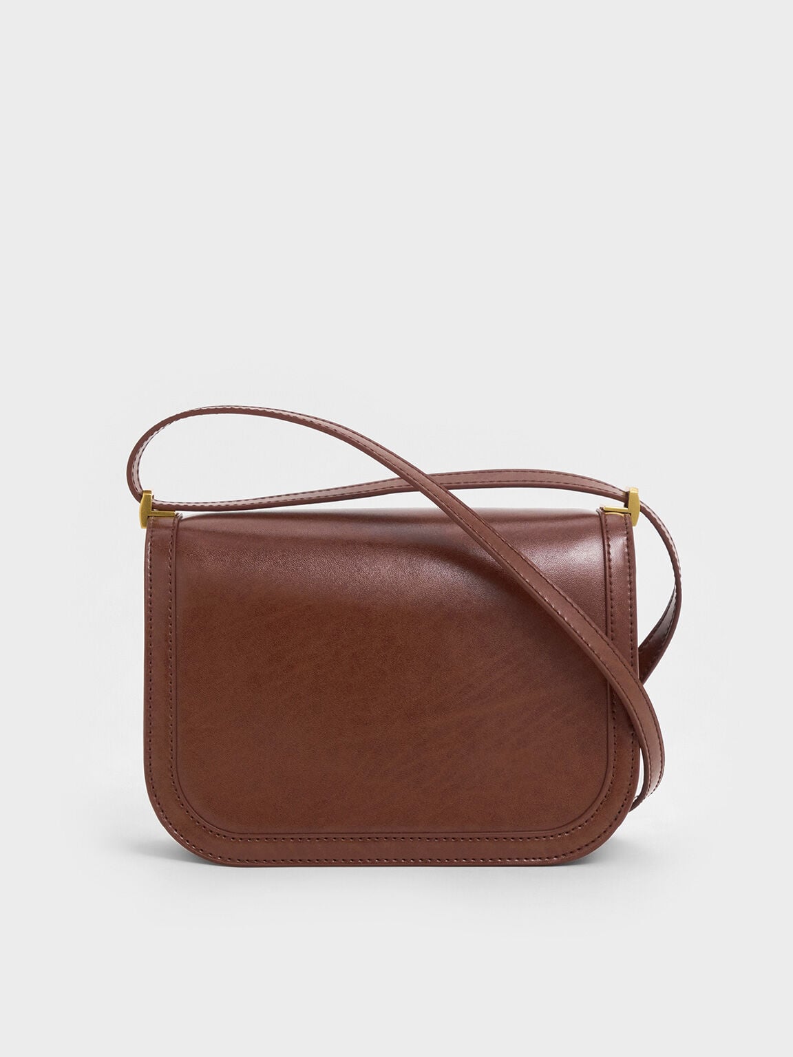 CHARLES & KEITH Premium | Charlot Bag - Dark Brown