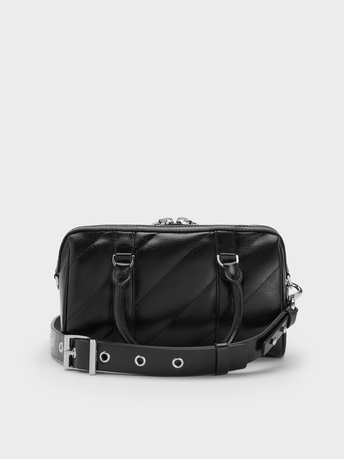 CHARLES & KEITH Everyday | Philomena Bowling Bag - Noir