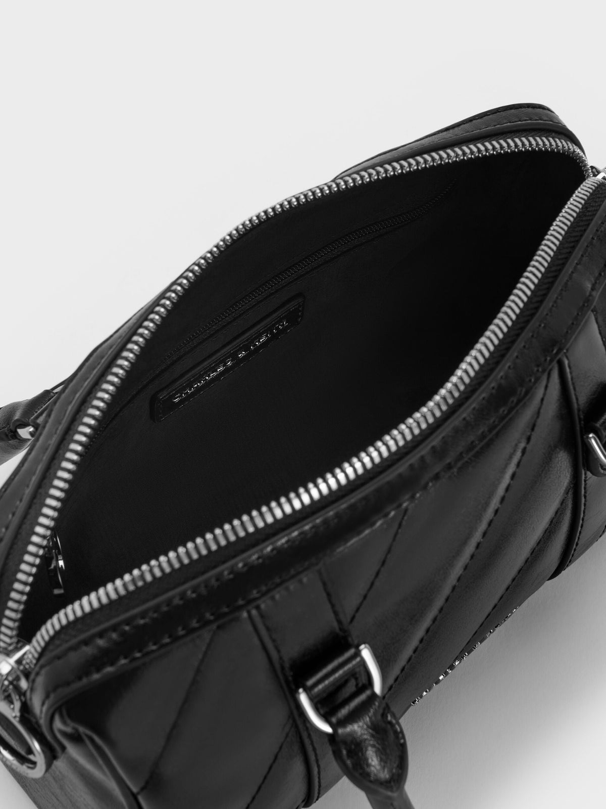 CHARLES & KEITH Everyday | Philomena Bowling Bag - Noir