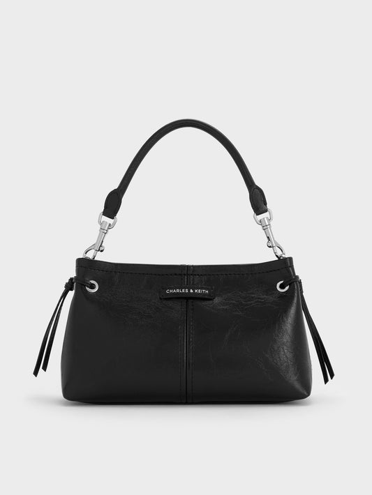 CHARLES & KEITH Deals | Noane Top Handle Bag - Noir