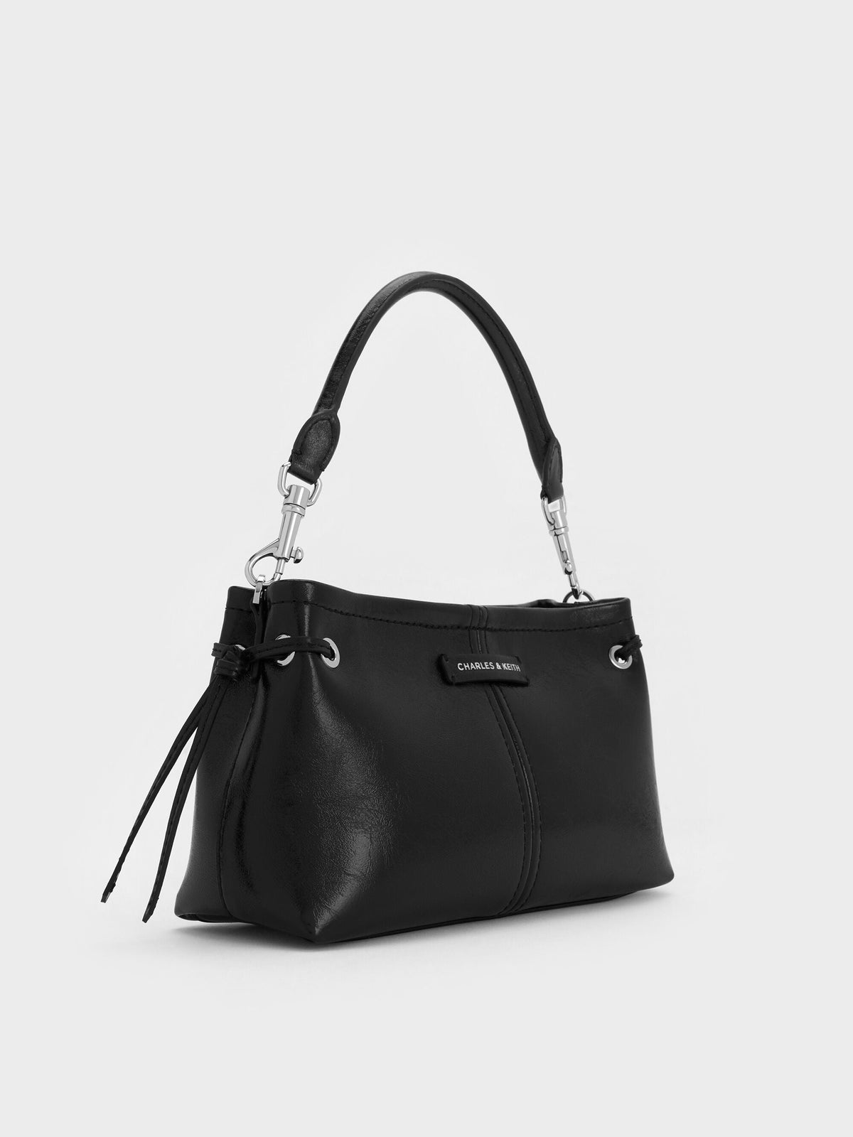 CHARLES & KEITH Deals | Noane Top Handle Bag - Noir