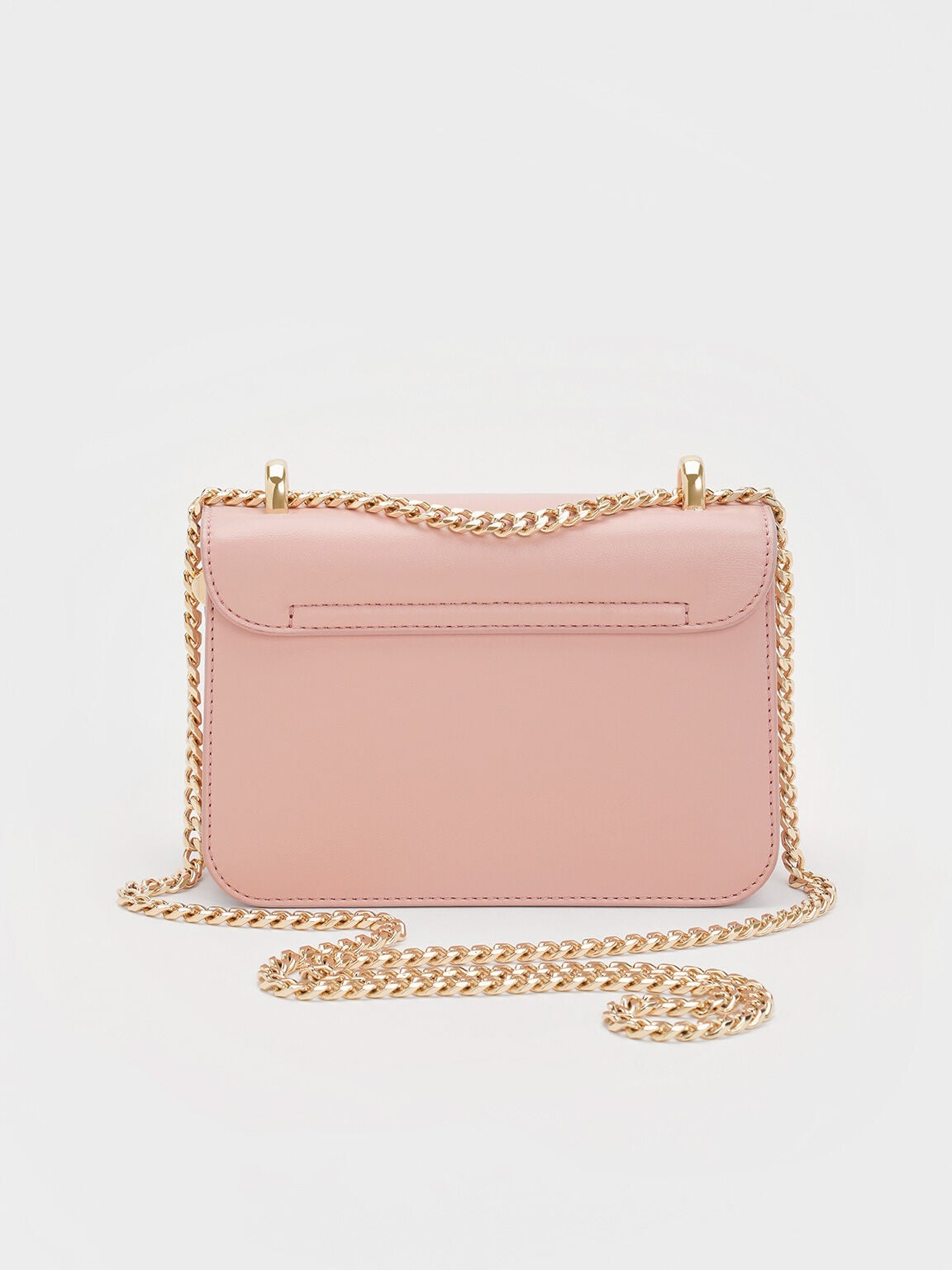 CHARLES & KEITH Discount | Alva Quilted Chain-Handle Bag - Light Pink