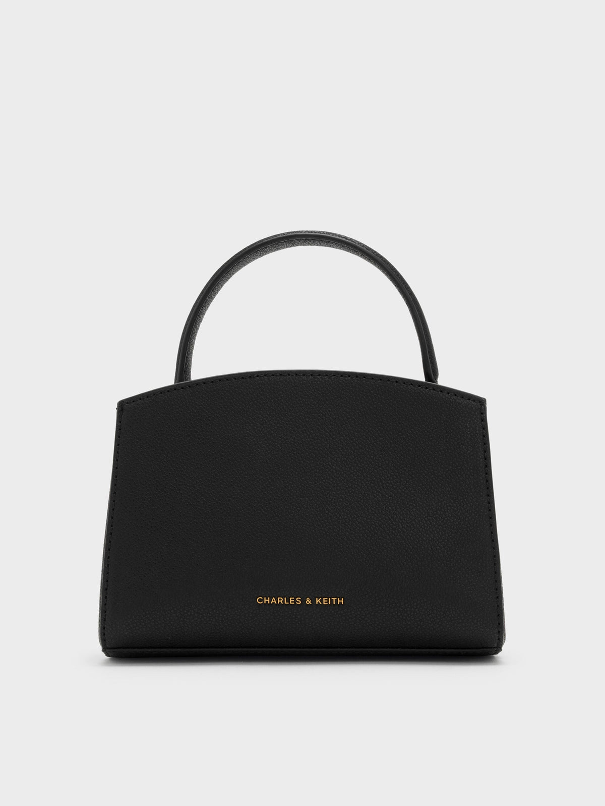 CHARLES & KEITH Discount | Aubrielle Belted Top Handle Bag - Black