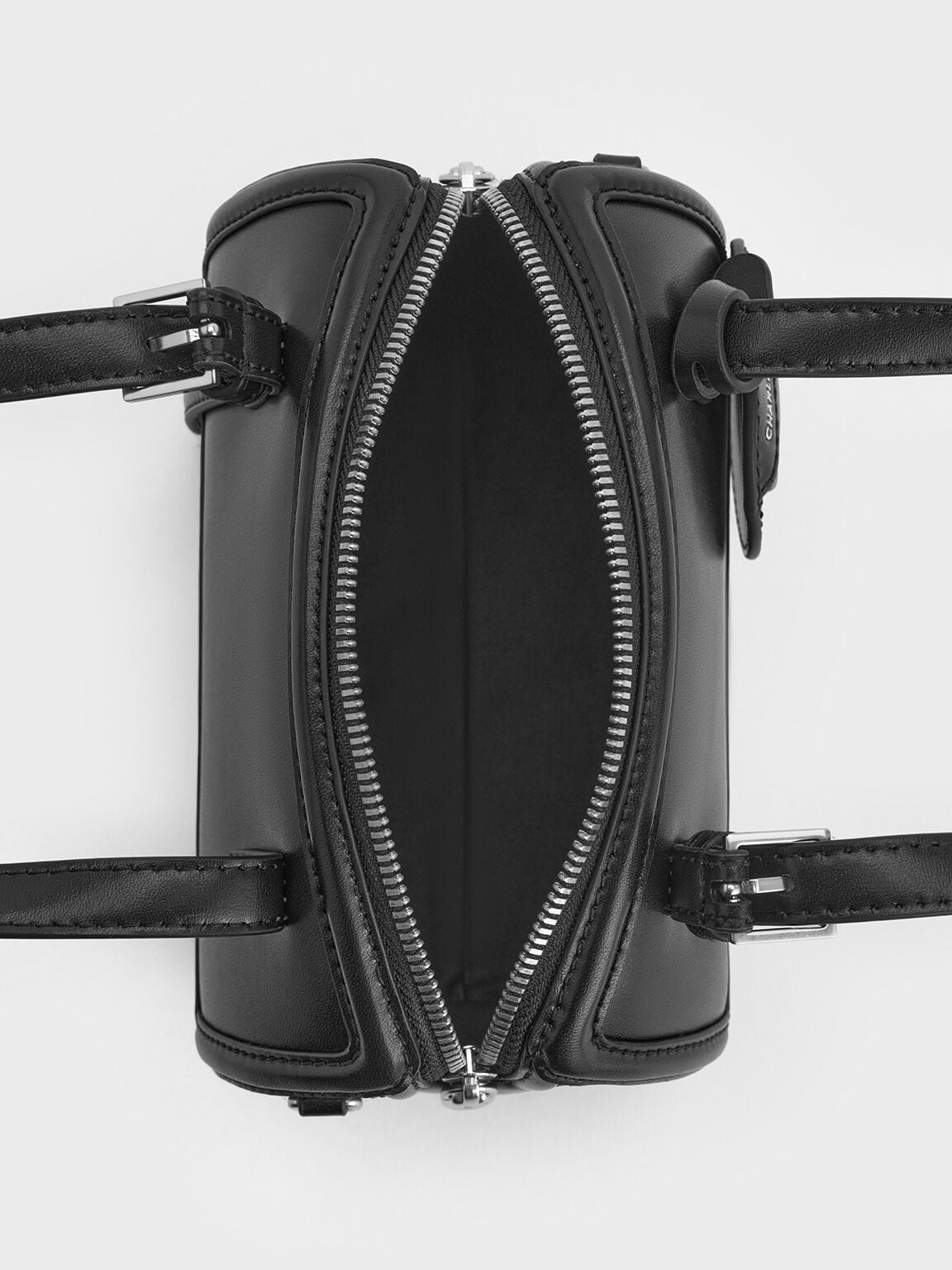CHARLES & KEITH Best Seller | Enola Bowling Bag - Noir