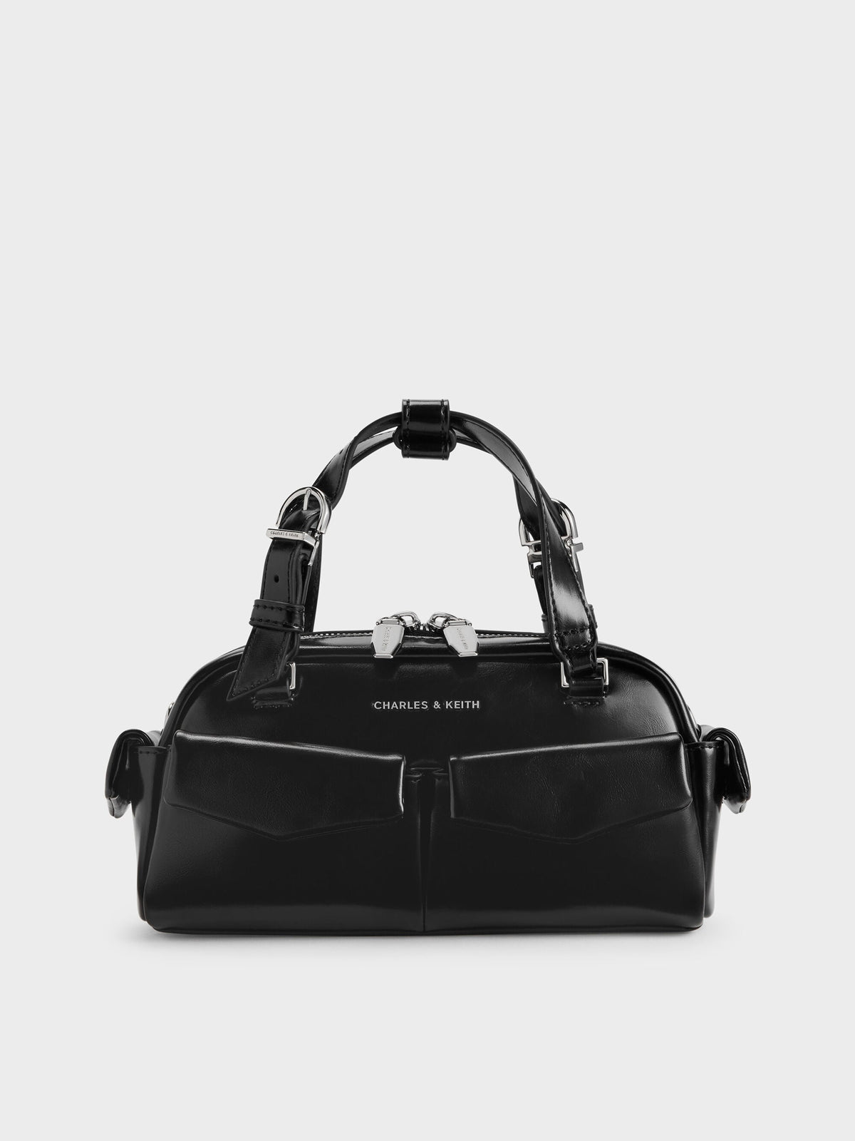 CHARLES & KEITH Sale | Rachel Multi-Pocket Bowling Bag - Noir