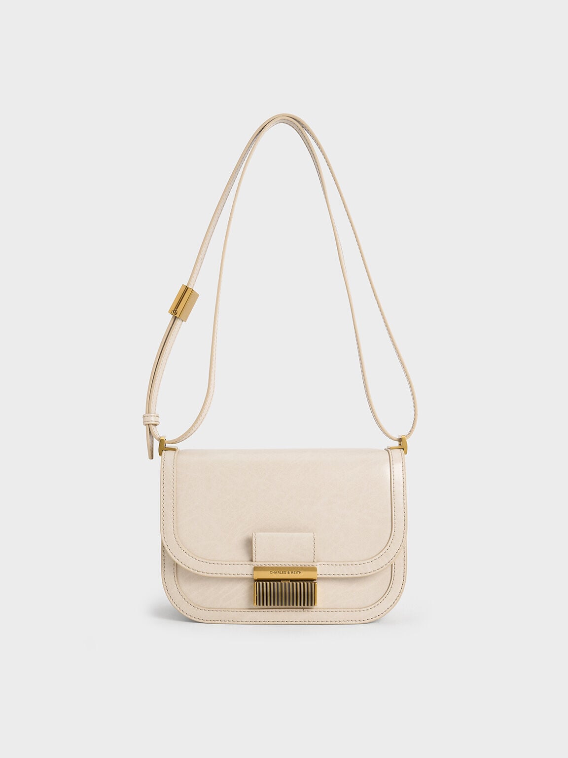 CHARLES & KEITH Recommended | Charlot Bag - Oat