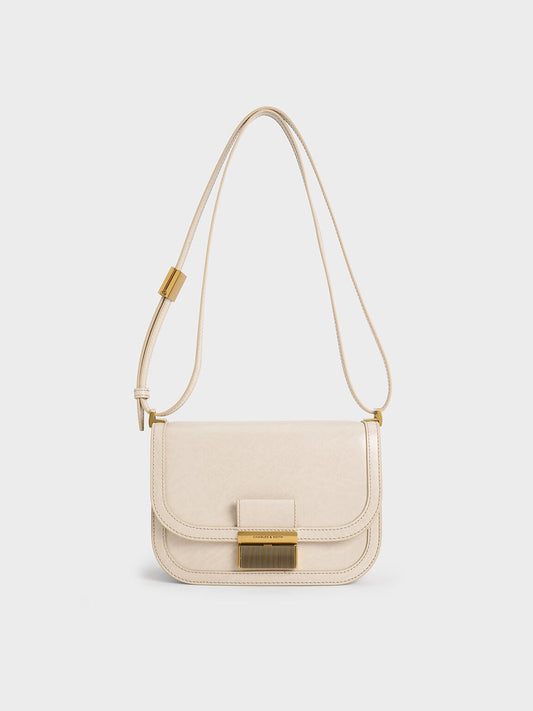 CHARLES & KEITH Recommended | Charlot Bag - Oat