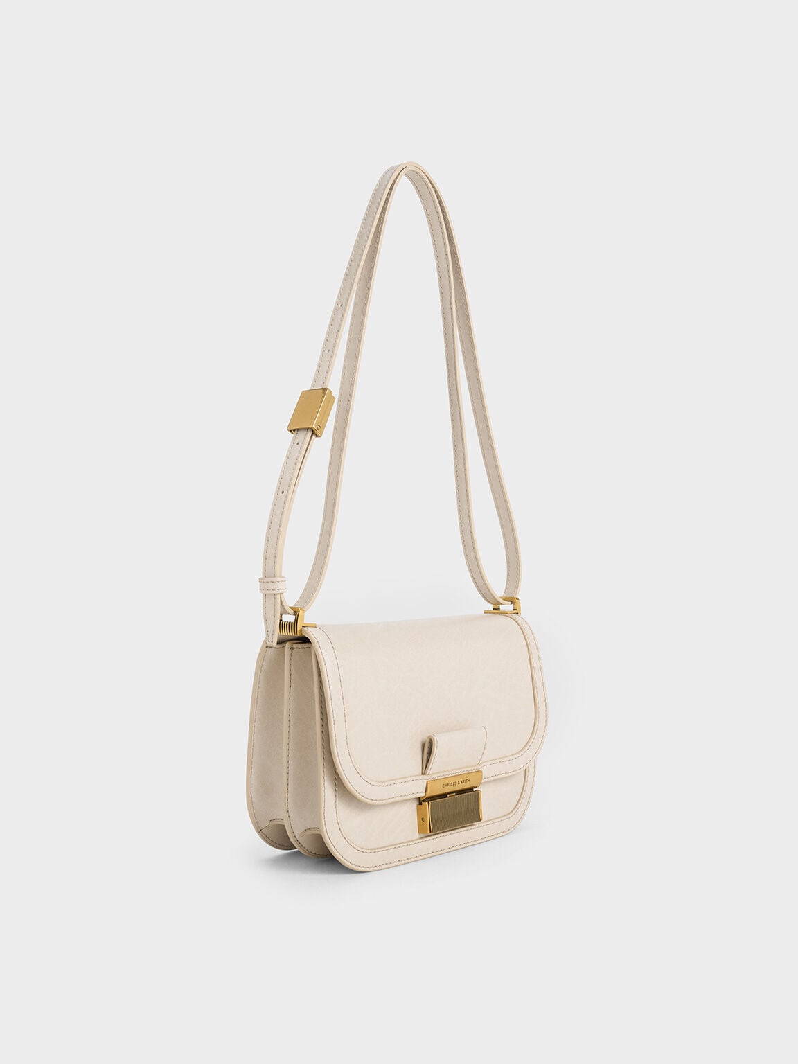 CHARLES & KEITH Recommended | Charlot Bag - Oat
