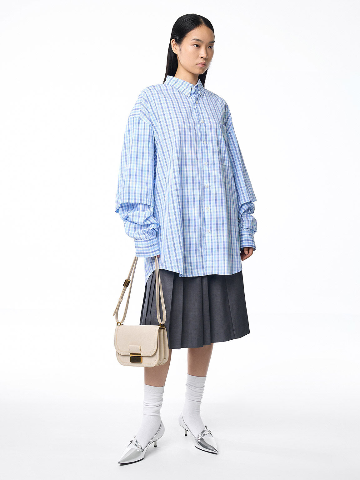 CHARLES & KEITH Recommended | Charlot Bag - Oat