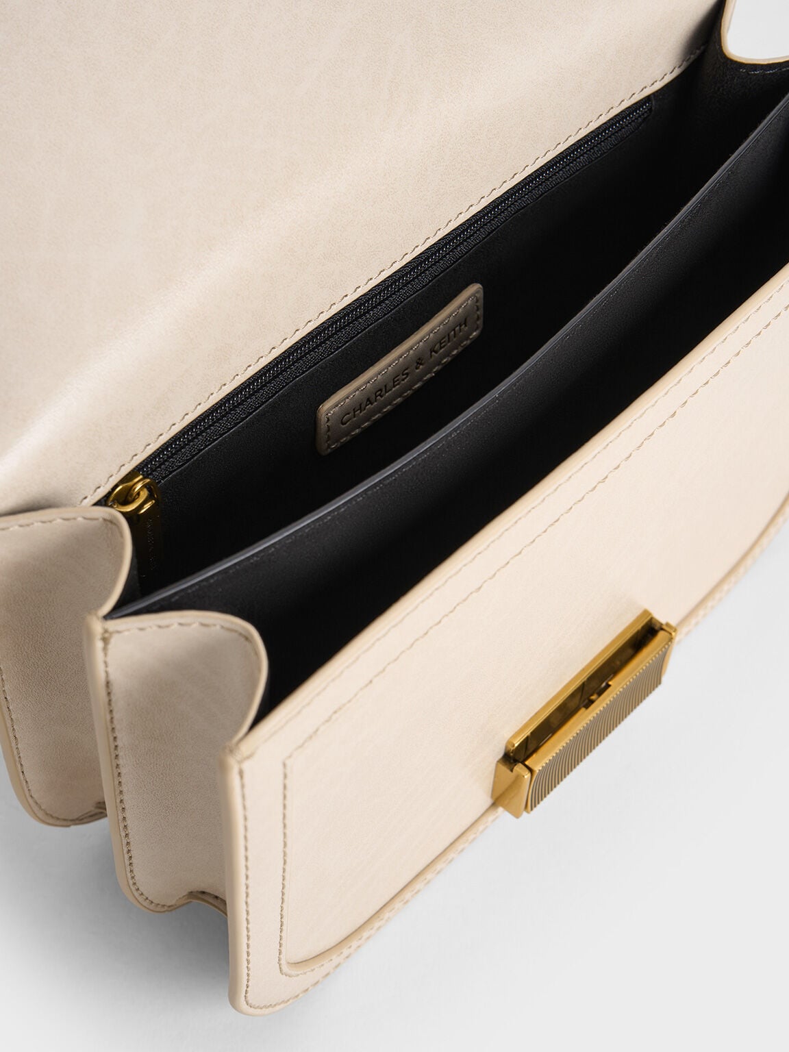 CHARLES & KEITH Recommended | Charlot Bag - Oat