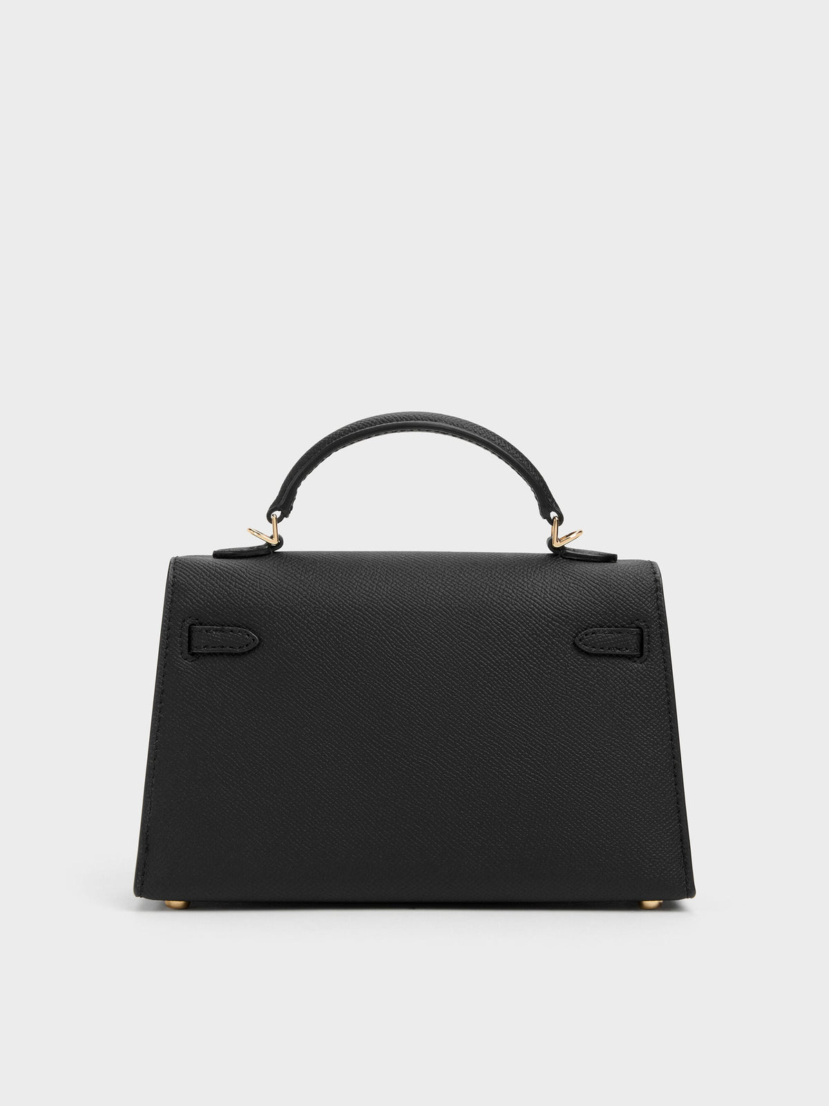 CHARLES & KEITH Featured | Tricha Knotted-Belt Top Handle Bag - Black