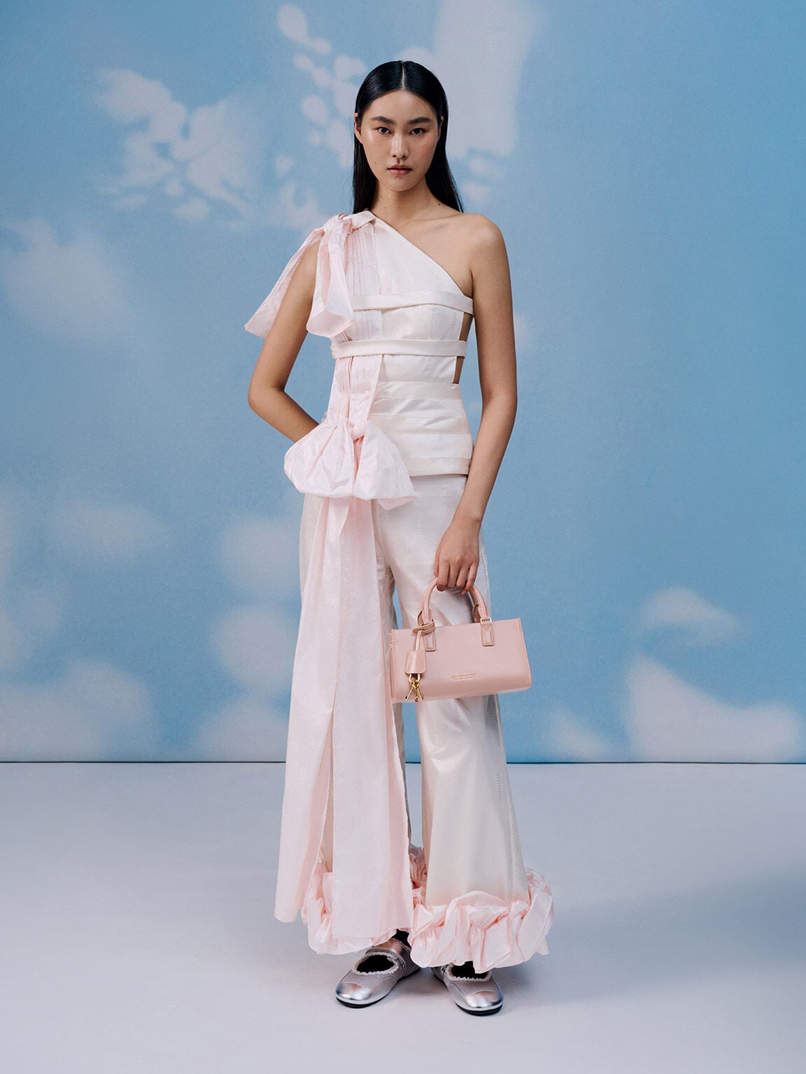 CHARLES & KEITH Recommended | Kerry Top Handle Bag - Light Pink