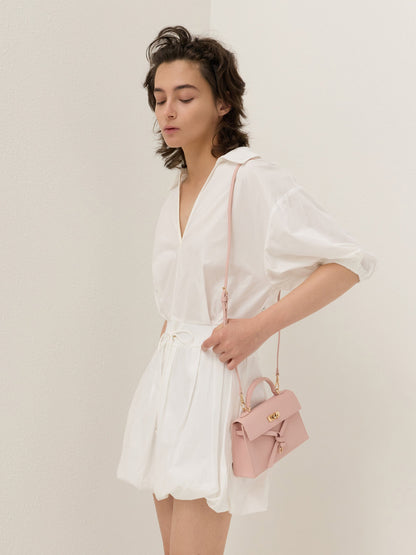 CHARLES & KEITH Best Price | Tricha Knotted-Belt Top Handle Bag - Pink