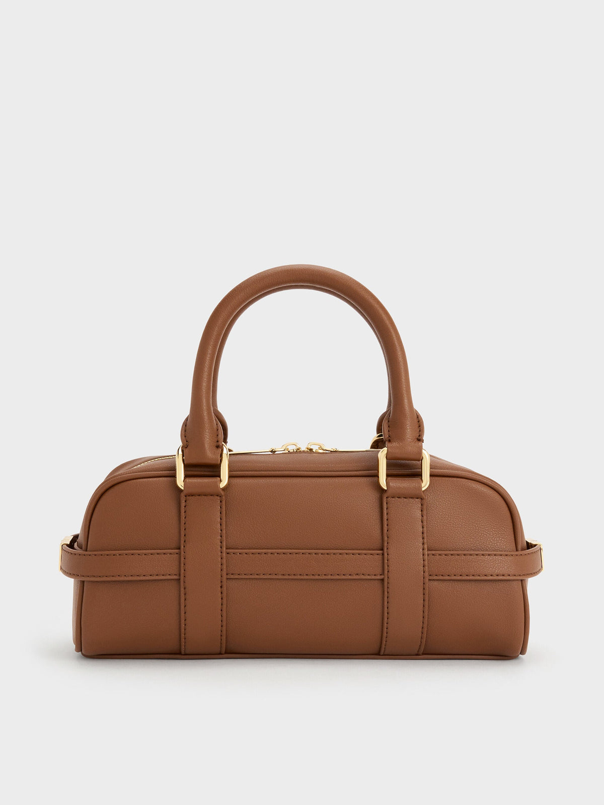 CHARLES & KEITH Deals | Scottie Bowling Bag - Chocolate