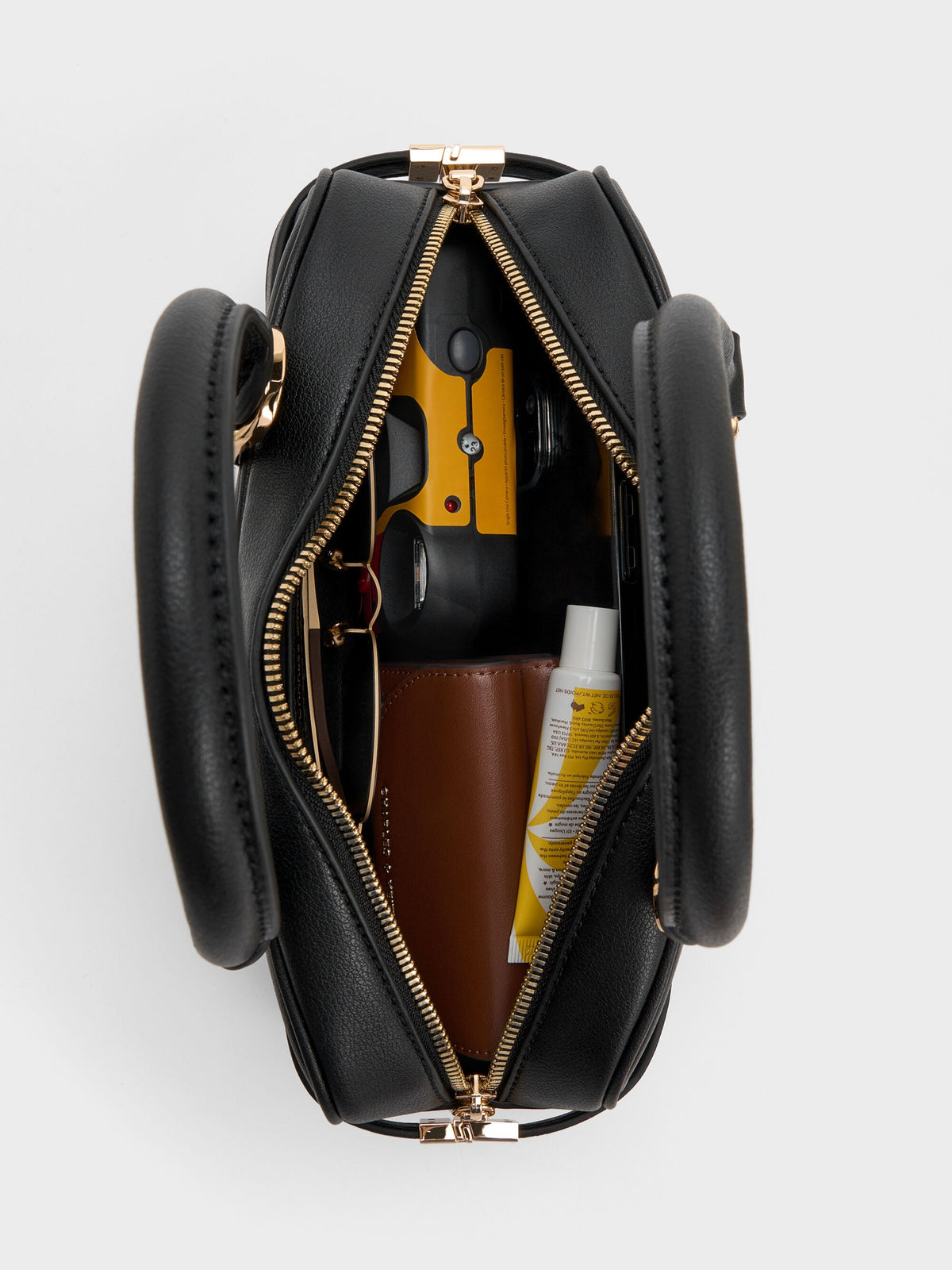 CHARLES & KEITH Smart Buy | Scottie Bowling Bag - Black