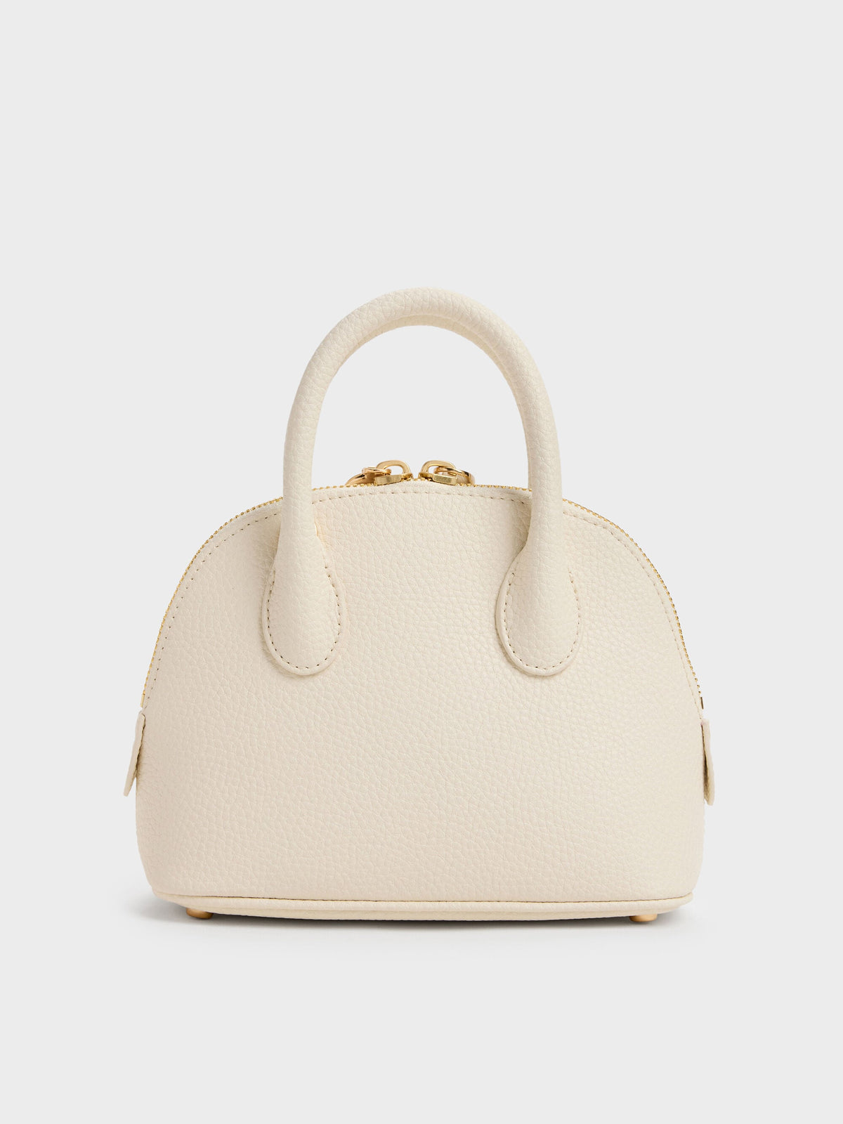 CHARLES & KEITH Trending | Beryl Bowling Bag - Cream