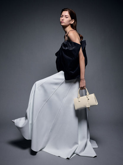 CHARLES & KEITH Customer Favorite | Kerry Top Handle Bag - Cream