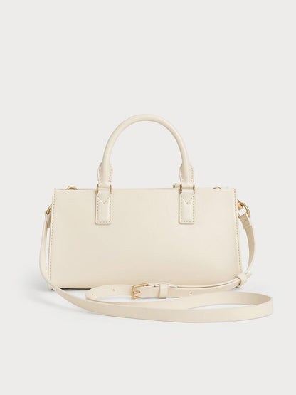 CHARLES & KEITH Customer Favorite | Kerry Top Handle Bag - Cream