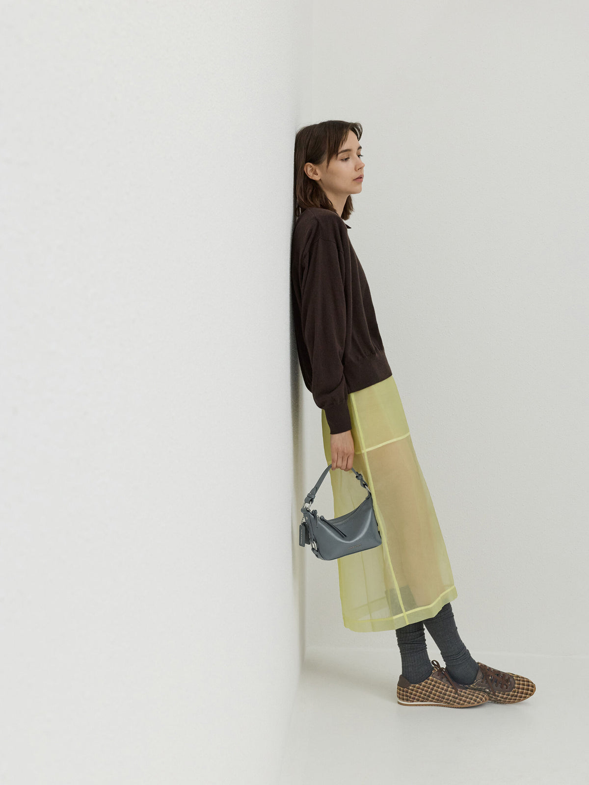 CHARLES & KEITH Value | Tatiana Tassel Hobo Bag - Smoky Blue