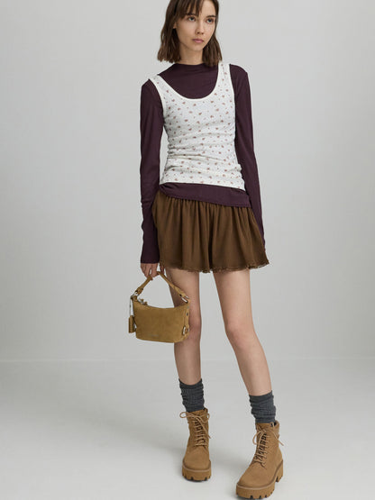 CHARLES & KEITH Great Value | Tatiana Tassel Hobo Bag - Sand